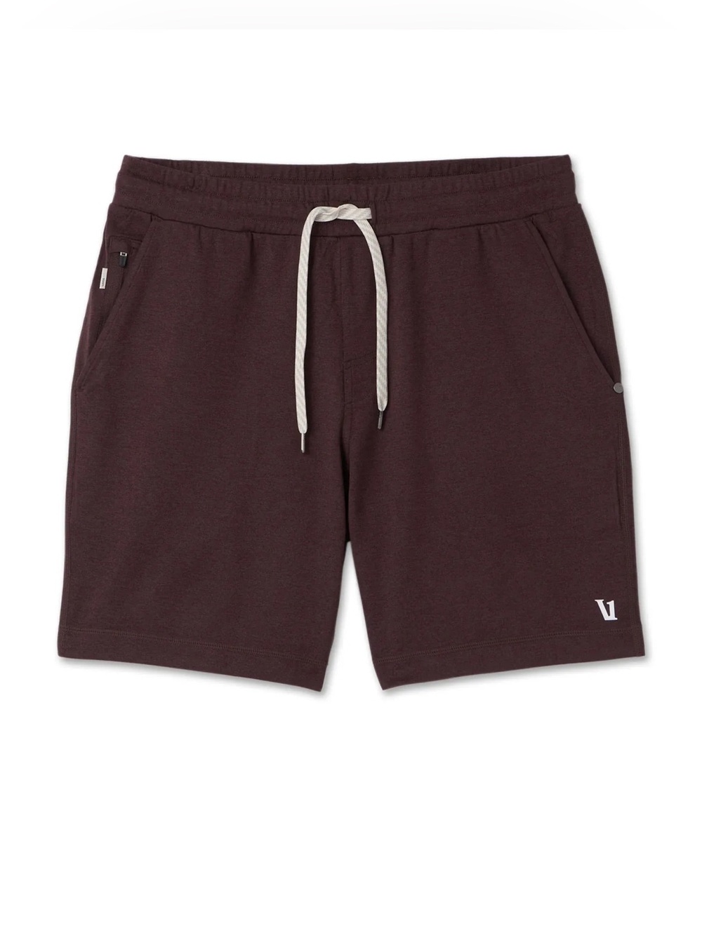 Vuori Ponto Performance Shorts Mens XXL  Brown Heather DreamKnit